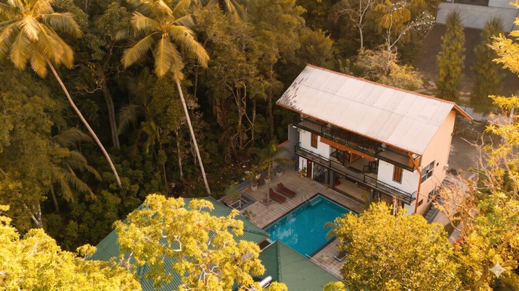 Arice Eco Villa and garden in Unawatuna